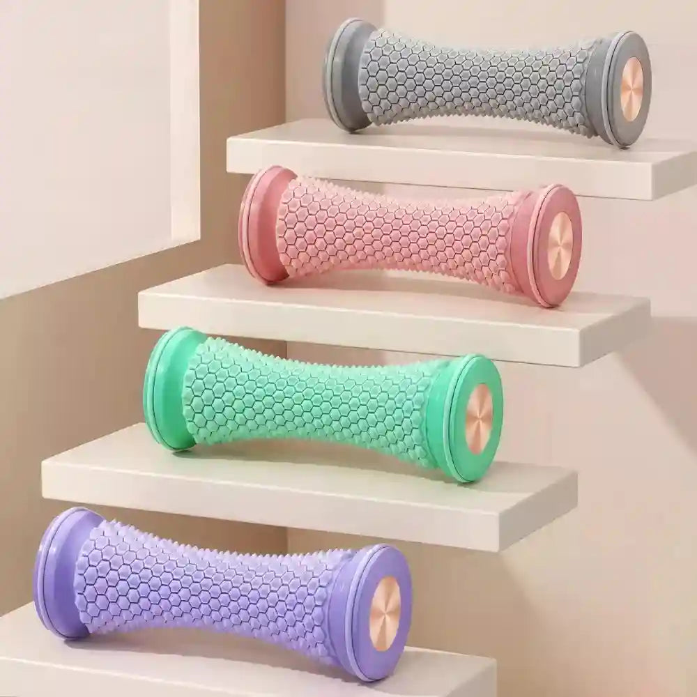 Foot Massager Roller for Plantar Fasciitis Relief | Ergonomic Manual Tool Massage Roller Tidesmit