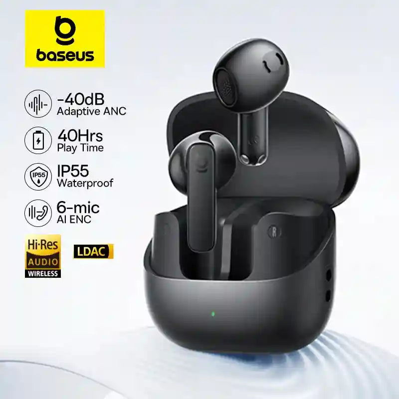 Wireless Earbuds with Active Noise Cancellation & Hi-Res Audio - Tidesmit Tidesmit