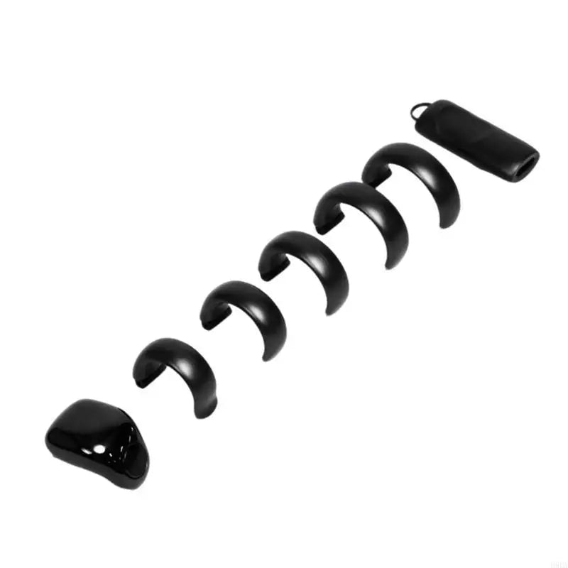 Digital Display Intelligent Counting Rings With Wireless Charger 5 Size Adjustable For Prayer And Zikr Up To 99999 Count Black China Mainland Tidesmit