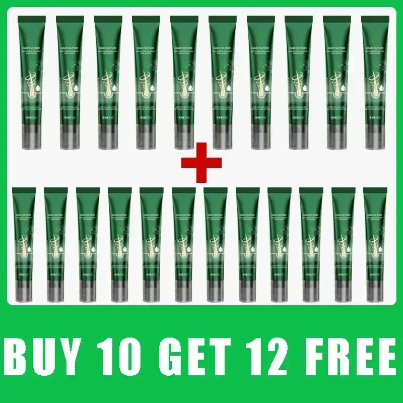 Biotin Hair Growth Oil for Thicker Hair | Natural Scalp Treatment Scrubs Treatments 22PCS Tidesmit