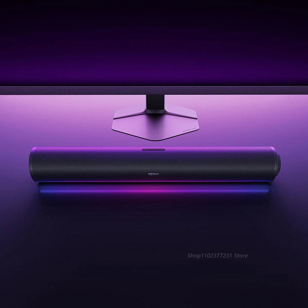 NEW Mijia REDMI Computer Speaker 2 Pro Four-Unit Two-Channel Stereo RGB Ambient Light Bluetooth 5.0 Built-in Microphone