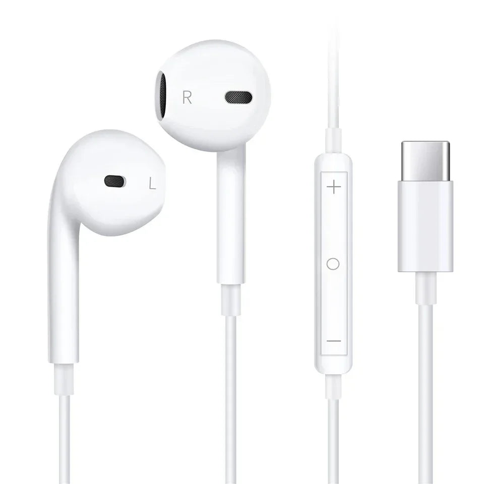 Tidesmit USB-C Wired Earphones for Xiaomi with Mic & Volume Control Tidesmit