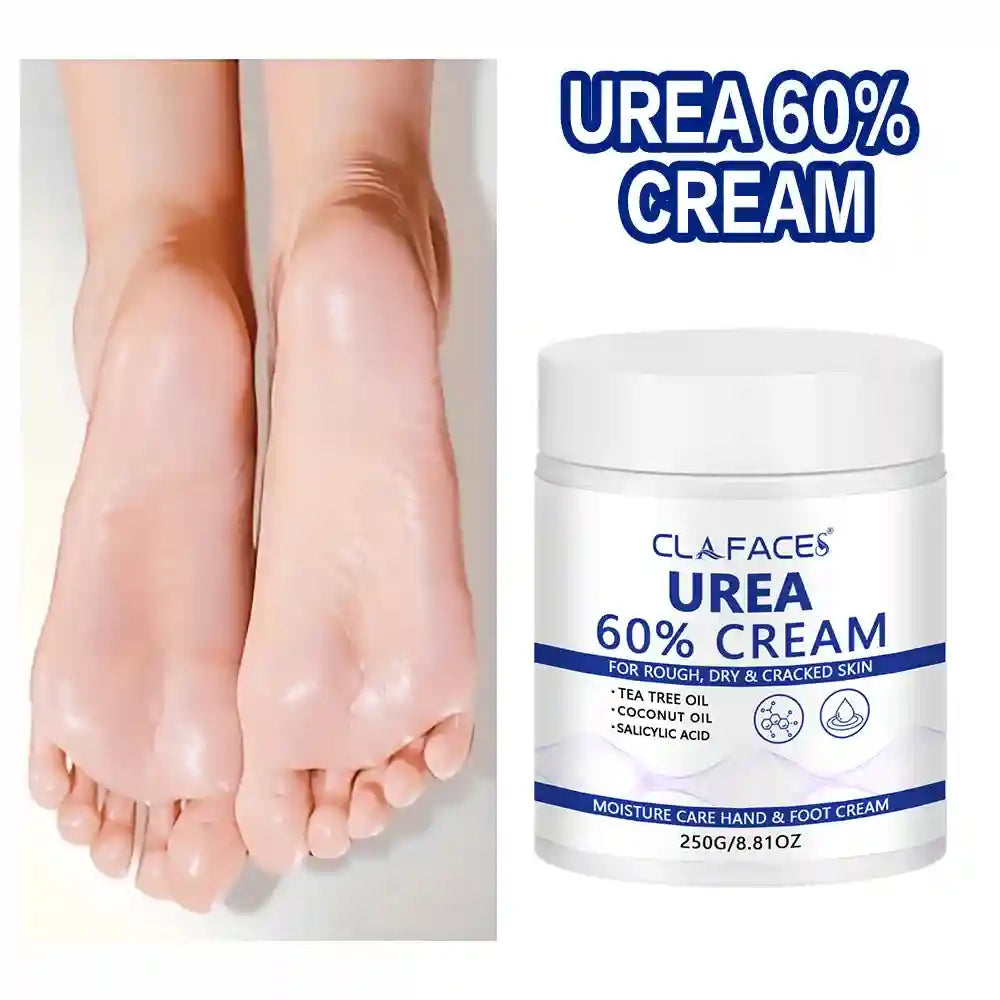Uric Acid Foot Cream for Cracked Heels | Salon-Quality Repair | Tidesmit Scrubs Treatments Tidesmit