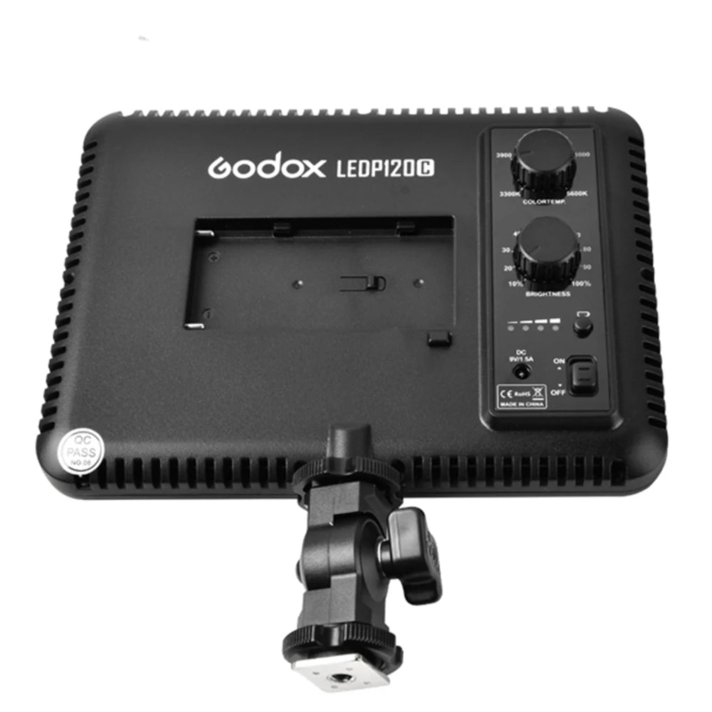 Godox LED Video Light Panel 12W Bi-color Dimmable for Professional Content Tidesmit