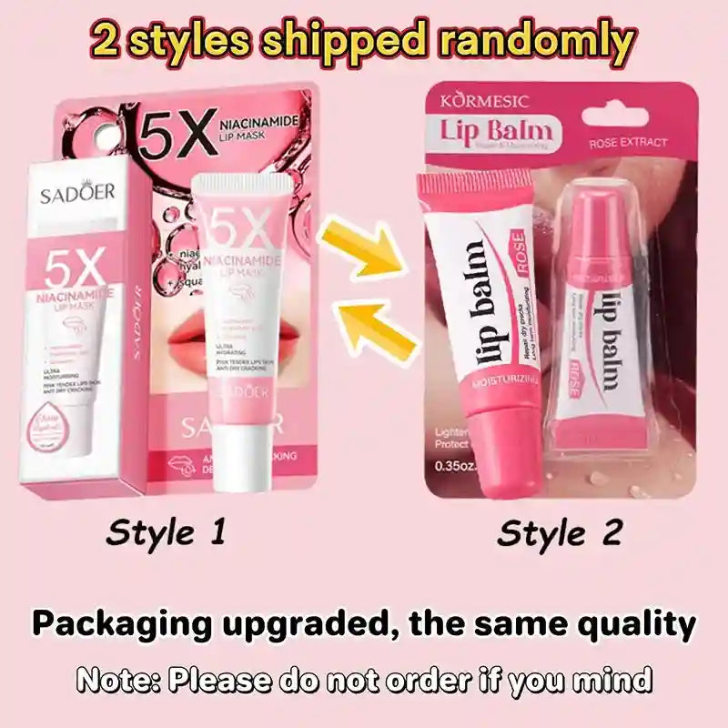 Dark Lip Lightening Balm - Exfoliating Pink Lip Mask by Tidesmit Lip Care Tidesmit