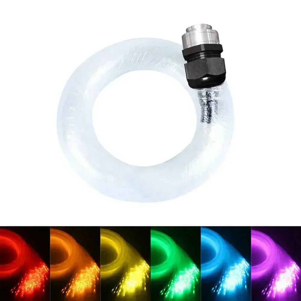Fiber Optic Star Ceiling Kit - RGB Music Control with 16W LED Light Engine Tidesmit