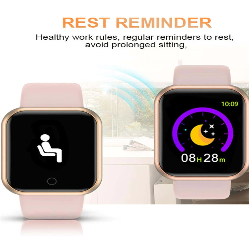 Smartwatch Men Women Kids Watch Electronic Smart Watches D20 Y68 Clock Fitness Monitor Birthday Gift For IOS Android Bracelet