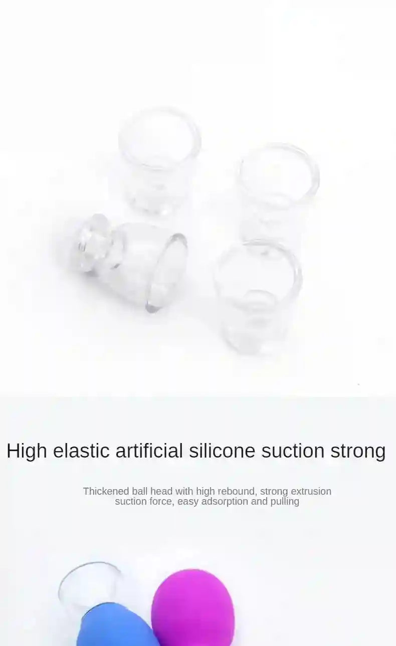 Silicone Cupping Massage Set - 5 Piece Deep Tissue Relief for Body Eye Massage Instrument Tidesmit