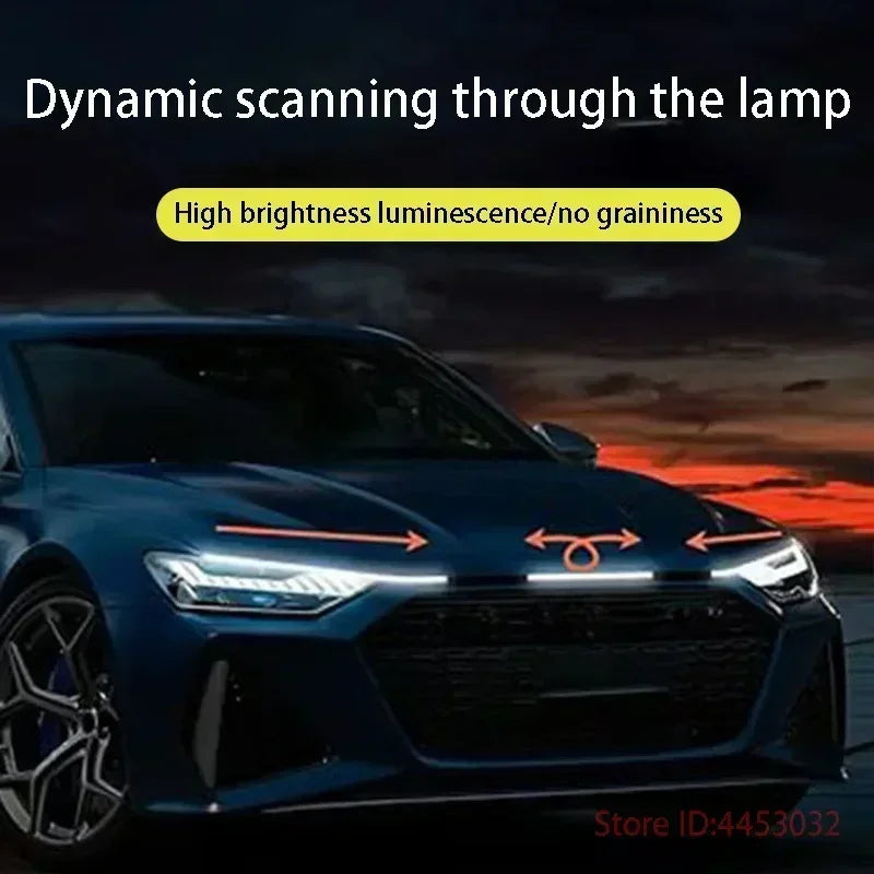 Mercedes-Benz EQE LED Daytime Running Light Strip 150cm - Exterior Lighting Tidesmit