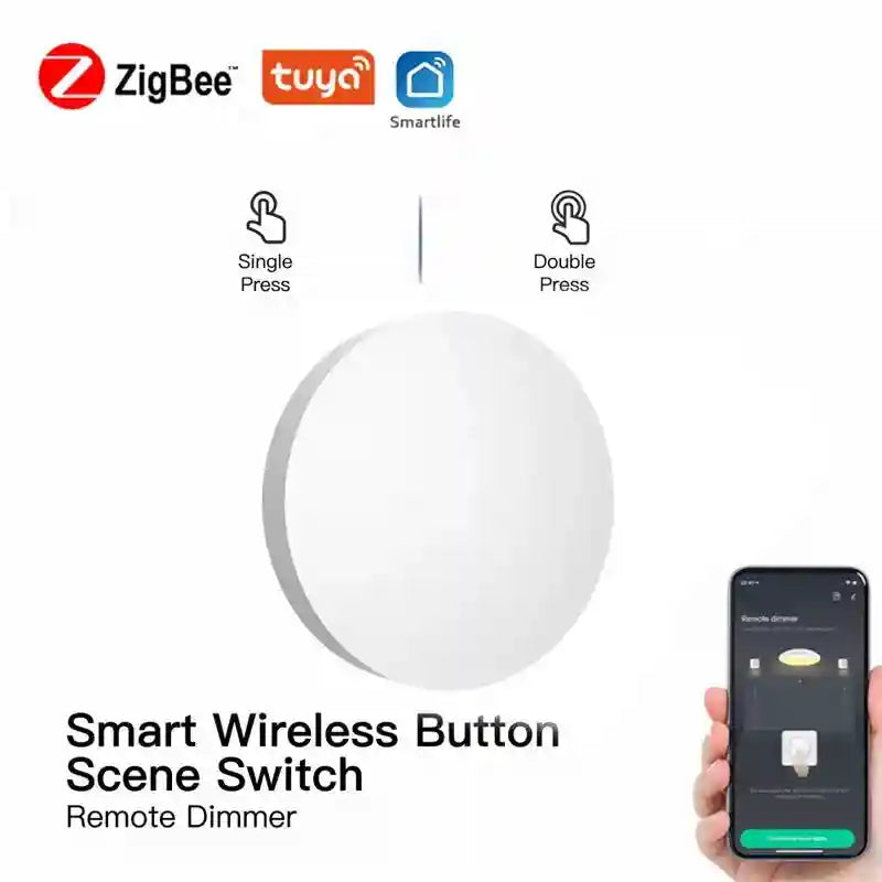 ZigBee Scene Switch Remote Control for Smart Home Automation 22WZ 22WZ Tidesmit