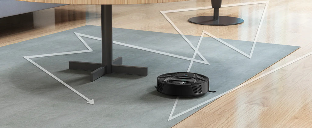 Tidesmit Lefant M320 robot vacuum featuring 6000 Pa suction and carpet detection for efficient home cleaning