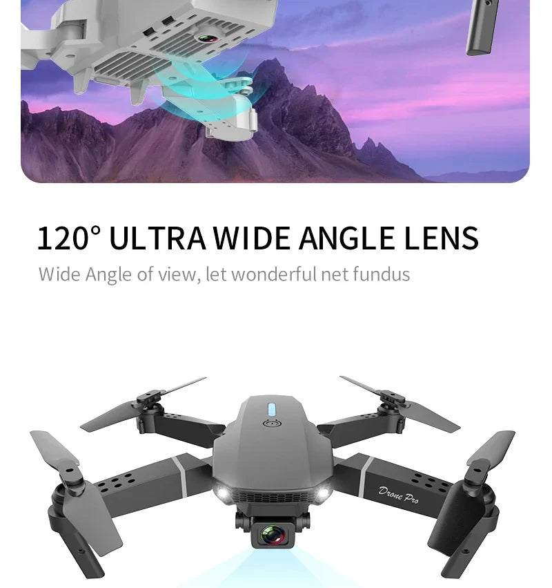 4K Foldable Camera Drone with Obstacle Avoidance | Tidesmit Tidesmit