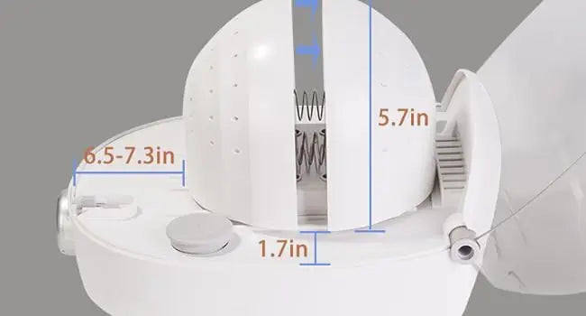 Tidesmit automatic cap cleaner featuring steam cleaning, ironing, and drying functions for baseball and bucket hats.