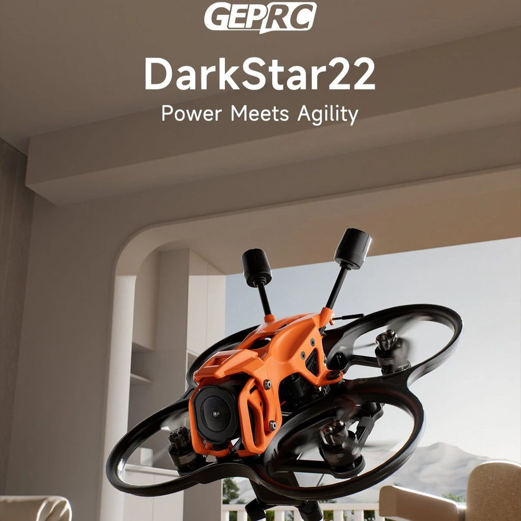 GEPRC DarkStar22 O4 Pro FPV Drone | 3S CineWhoop 7500KV High Precision Tidesmit