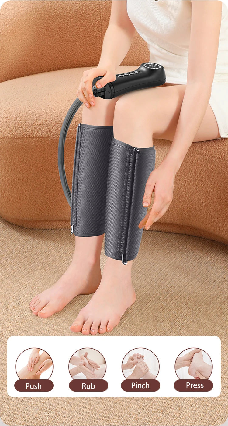 Shiatsu Foot and Back Massager with Heat Therapy - Tidesmit EU Model Massage Cushion Tidesmit