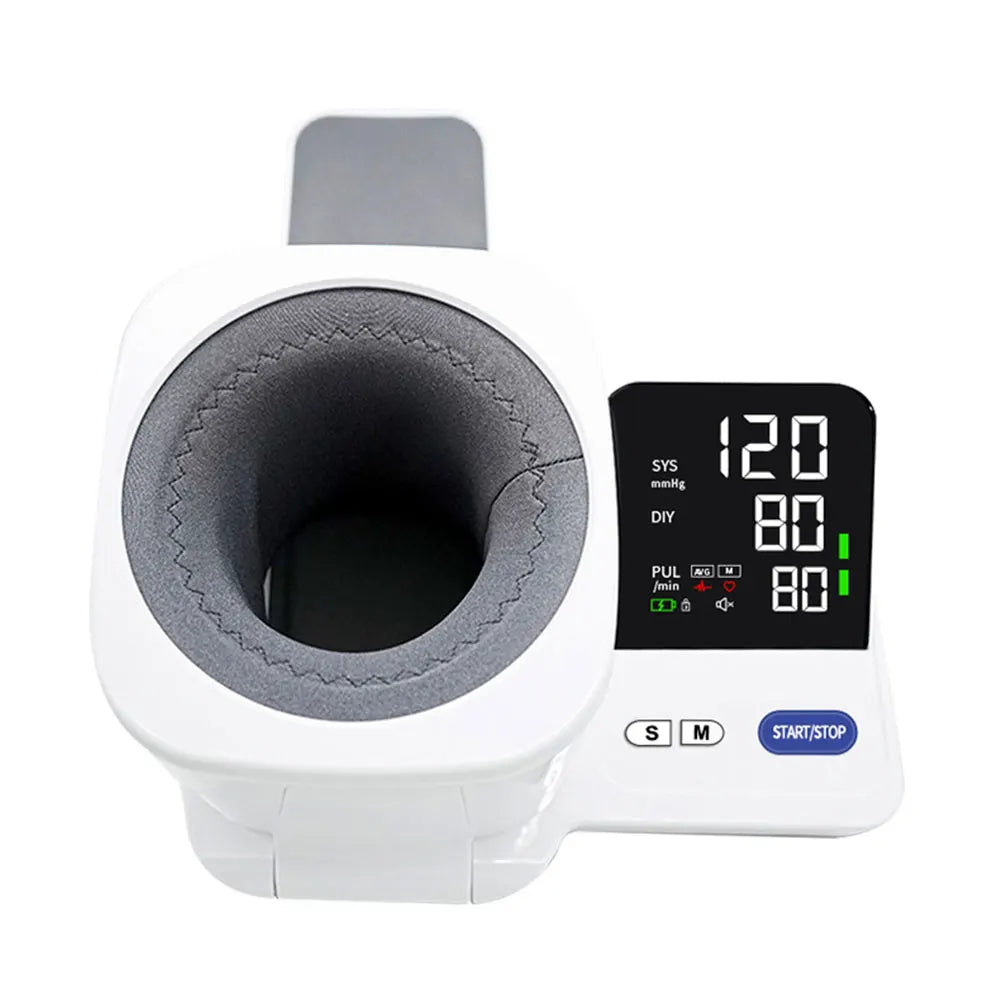 Desktop Blood Pressure Monitor, No Installation Required, Large LCD Backlit Display, Easy Home Use for Adults