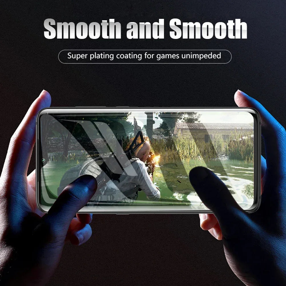 Samsung Galaxy Tempered Glass Screen Protector - 4 Pack 9H Protection Tidesmit