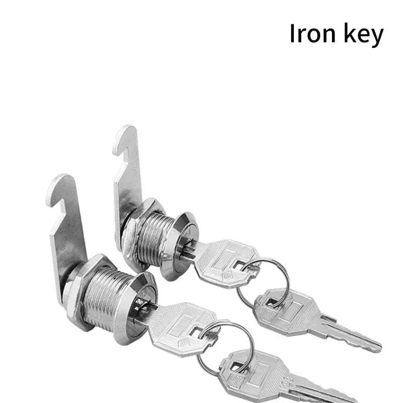 5/20 Sets Security Lock Metal Cylinder Cabinet Locker Cam Lock With Keys Security Mailbox Lock Drawer 16mm/20MM/25MM/30MM