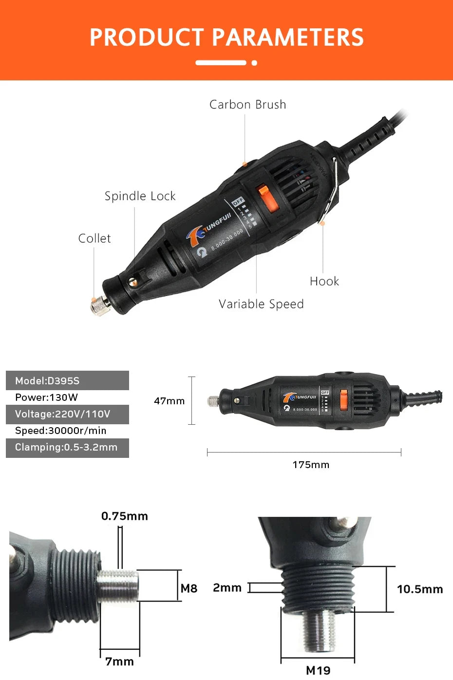 Mini Electric Drill Engraver Machine, Dremel Rotary Tools, Engraver Grinder Compatible with Power Tools, Accessories, 220V