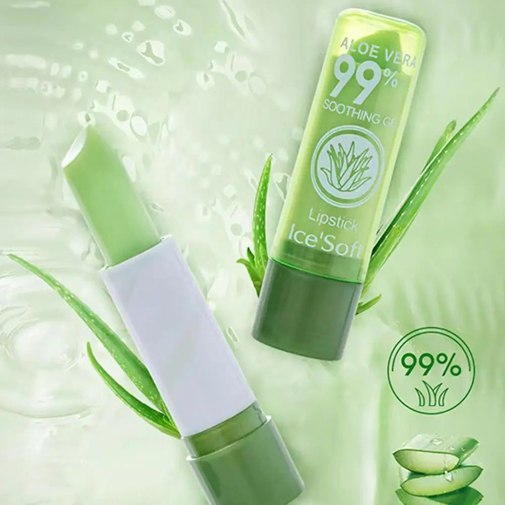 Aloe Vera Color Changing Lipstick - Hydrating Lip Balm Treatment Lip Care Tidesmit