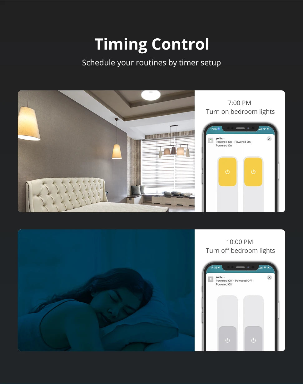 Zemismart Zigbee US Wall Light Switch Work with Tuya Smart Life APP No Neutral Interruptor Timer Alexa Google Home Voice Control