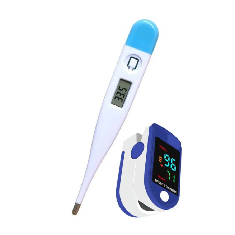 Fever Thermometer Pulse Oximeter Finger Medical Digital Household Baby Adult Measurement Oral Armpit Rectal infrared Basal Body