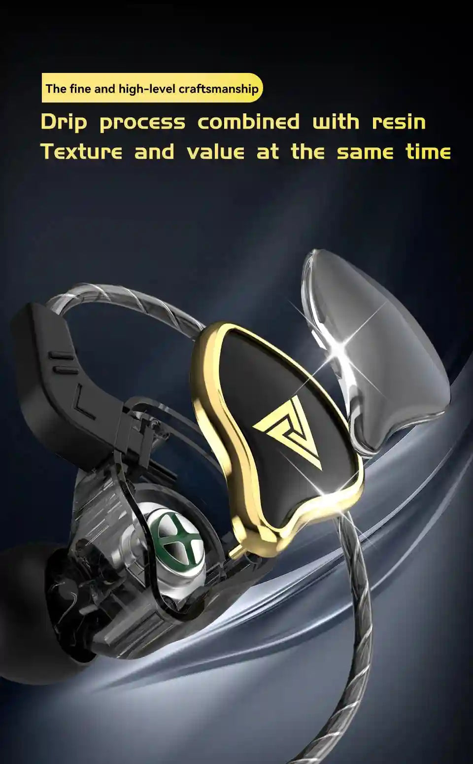 Wired In-Ear Noise Cancelling Headphones - HiFi Sport Audio Tidesmit Tidesmit