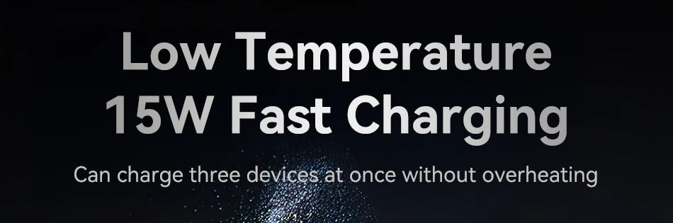 3-in-1 Magnetic Wireless Charger | MagSafe Compatible Fast Dock Tidesmit