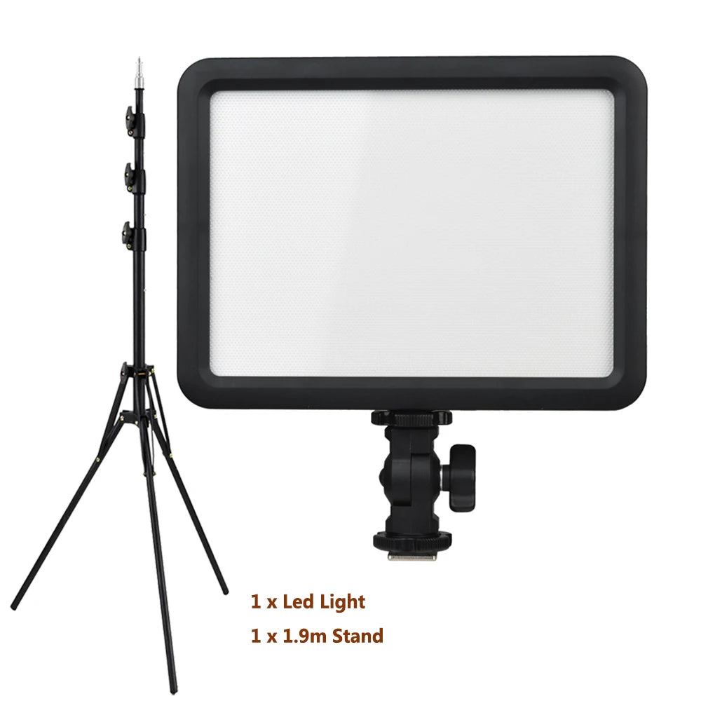 Godox LED Video Light Panel 12W Bi-color Dimmable for Professional Content Kit-4 Tidesmit