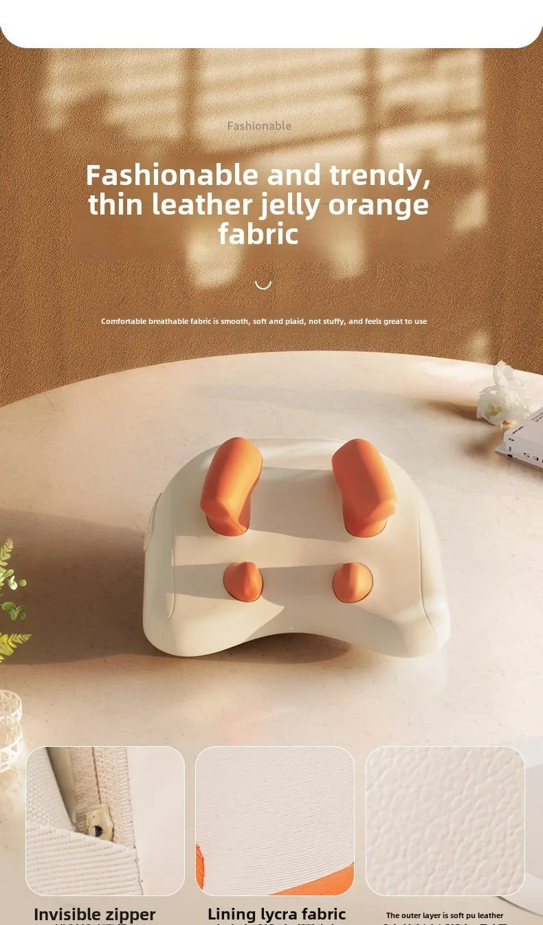 Electric Massager Neck Pillow - Portable Deep Tissue with Heat Therapy Massage Cushion Tidesmit
