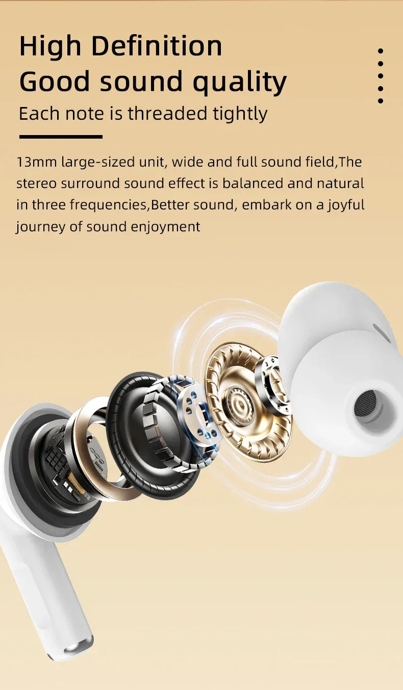 Noise Cancelling Bluetooth Earbuds TWS MQT39 | Tidesmit Tidesmit