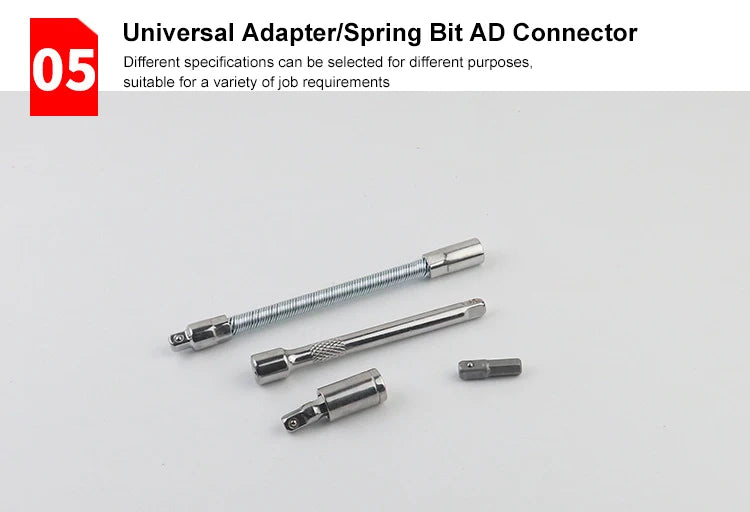 EAFC 46 PCs Automotive Repair Hand Tool Set Mechanic'S Tool Box 1/4"Socket Spanner Ratcheting Screwdriver Ratcheting Screwdriver