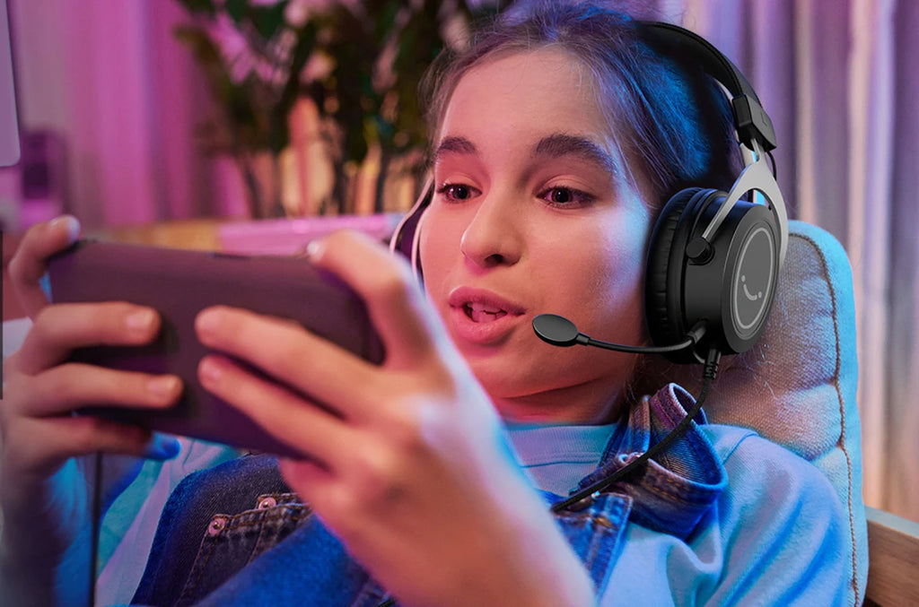 H3 Gaming Headset with Detachable Mic and Stereo RGB Sound Tidesmit