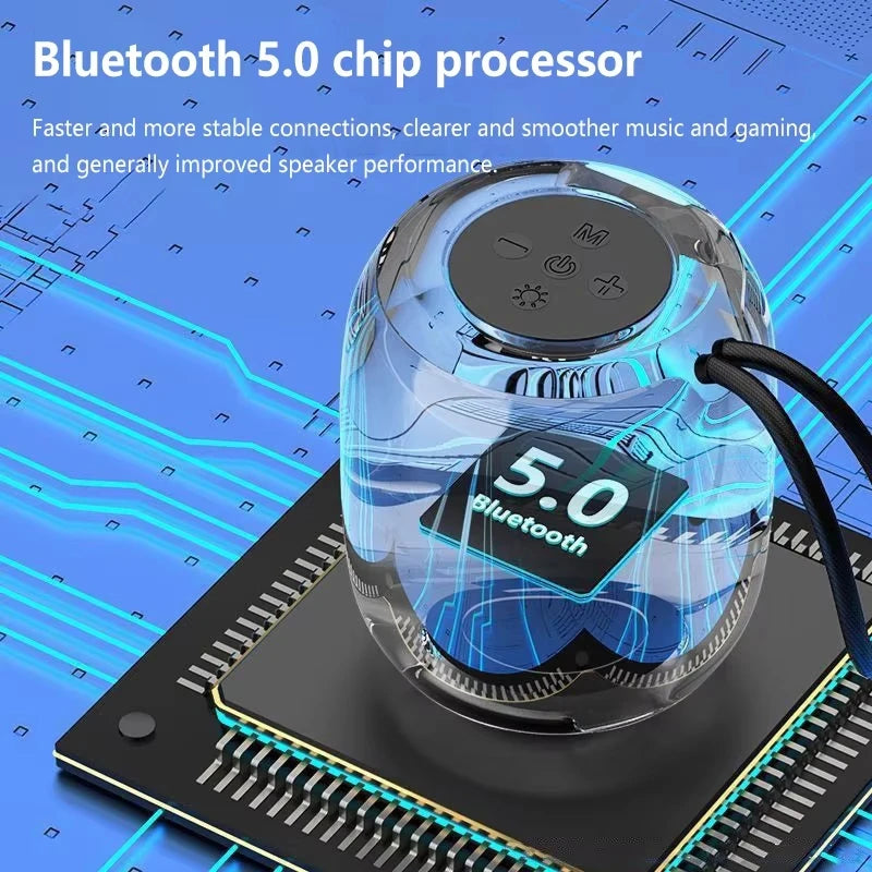 Lenovo Mini Bluetooth Speaker With Lanyard Portable Outdoor Home Mini Speaker With Deep Bass Travel Essentials For Friend Gift