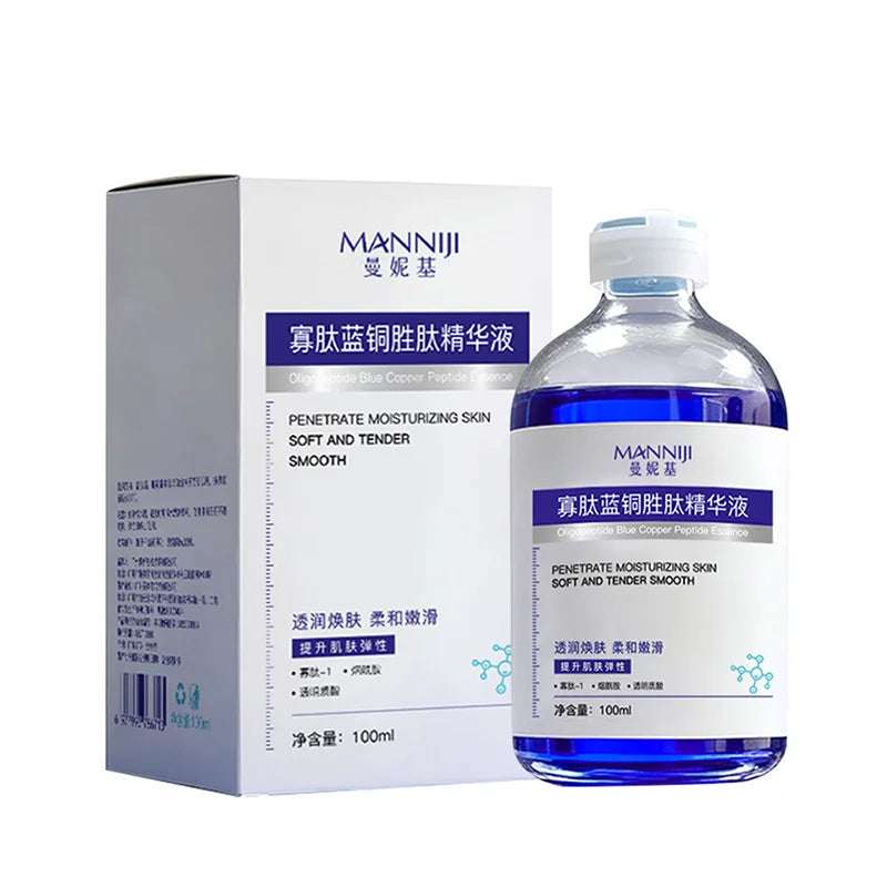 Copper Peptide Serum 100ml | Professional Anti-Wrinkle Skin Firming Scrubs Treatments Tidesmit