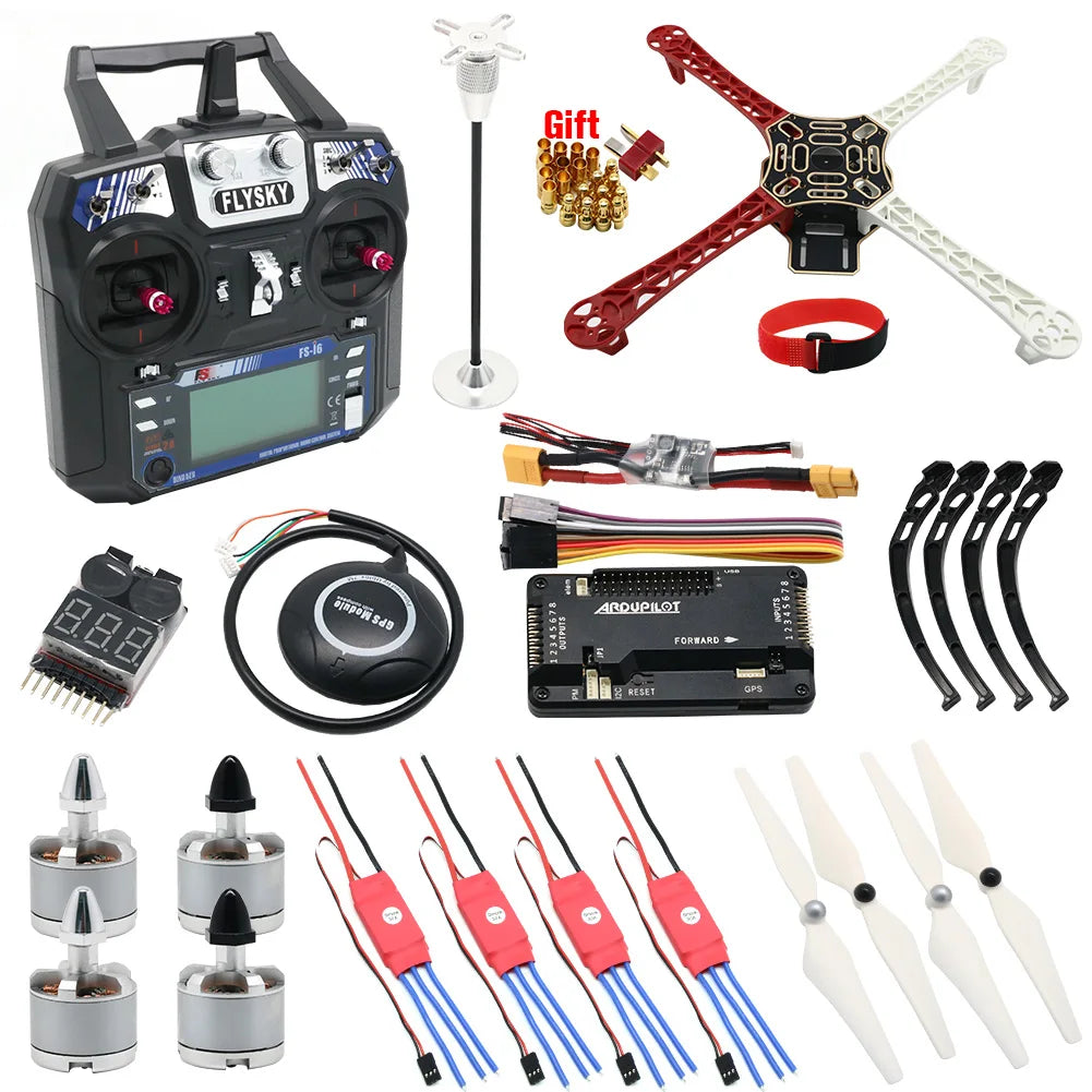 F450 Quadcopter Drone Kit with GPS Flight Controller & Motors Tidesmit