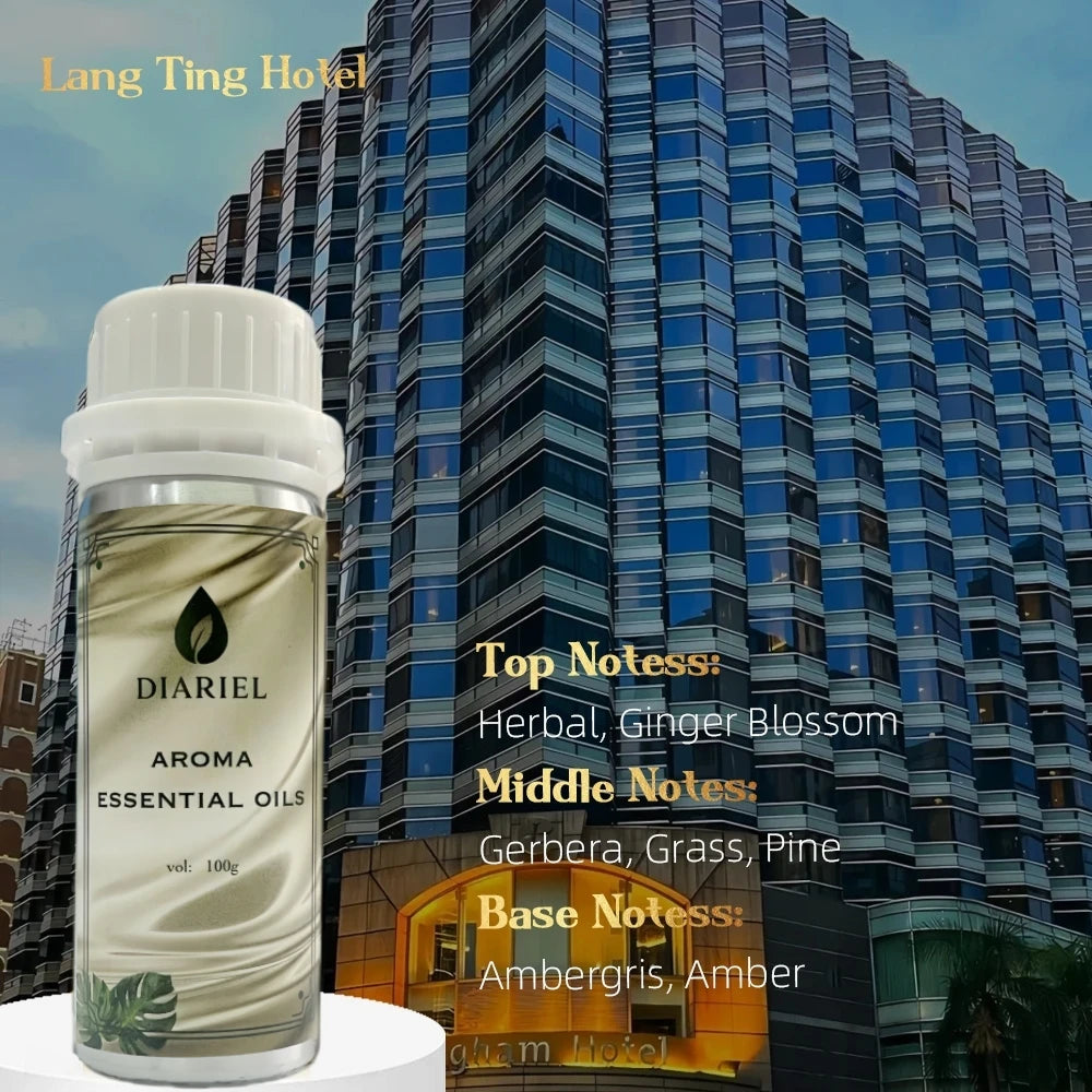 100ml Diaurelle Diffuser For Fragrance Oils Scent Hotel Premium Essential Oil for Aromatherapy Diffuser Waterless Diffuser Oil