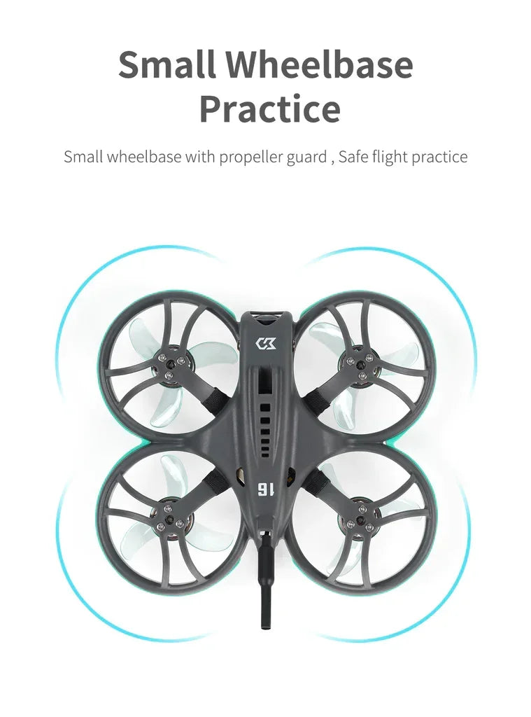 1.6 Inch Tiny Whoop FPV Drone | ELRS & TBS Nano RX | Tidesmit Tidesmit