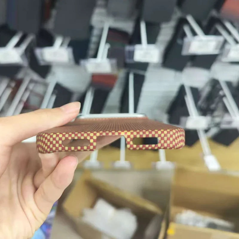 iPhone 17 Pro Max Case Aramid Carbon Fiber 600D - Tidesmit Tidesmit