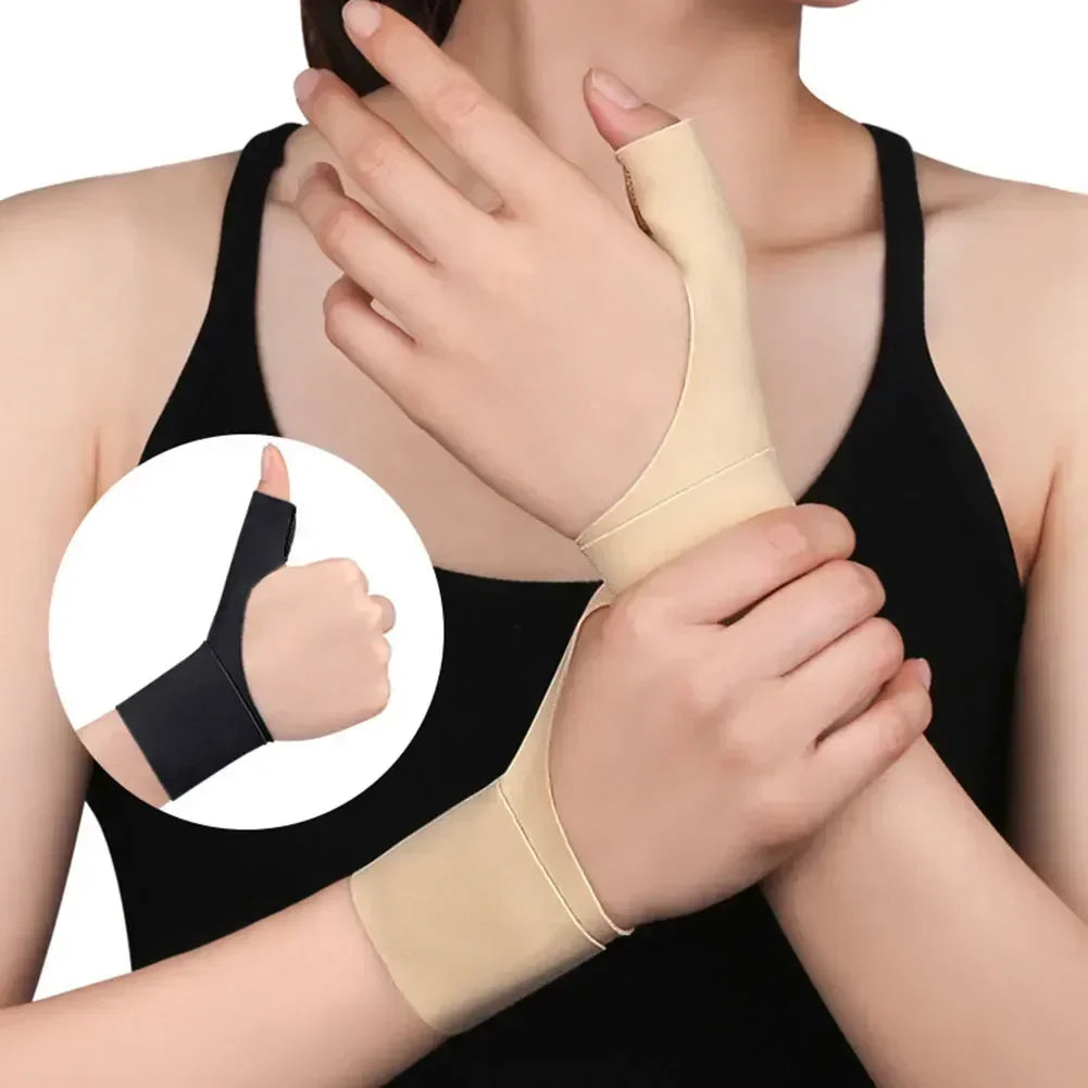 Adjustable Breathable Wristband Carpal Tunnel Brace Wrist Support Tendinitis Pain Relief for Arthritis Wrist Bandage Wrap