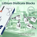 20PCS Lithium Disilicate Glass Ceramic Blocks CAD CAM Sirona Cerec LODDEN C14 Dental Lab HT LT MT Veneer Dentist Materials