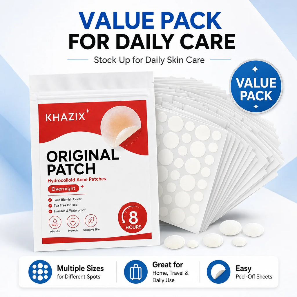 36pcs Clear Round Pimple Patches / Invisible Blemish Covers / Pimple Marks / Unisex / Acne Spot Patches