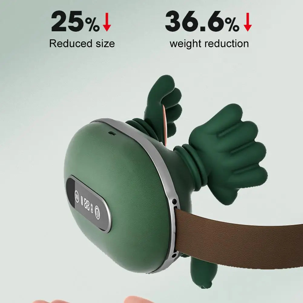 Bionic Kneading Massager | Heated Deep Tissue Pillow - Green Relaxation Treatment Tidesmit