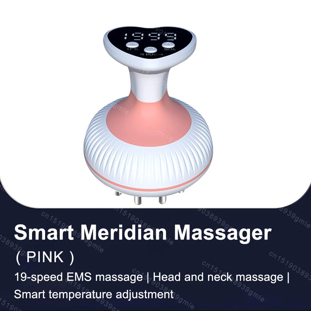 Tidesmit Electric Massager with Heat and Red Light Therapy - 3 Colors Body Shaping Massage Equipment Pink Tidesmit
