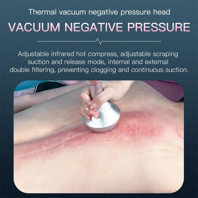 80K Ultrasonic Cavitation Machine: 6-in-1 Body Slimming Device Body Shaping Massage Equipment Tidesmit