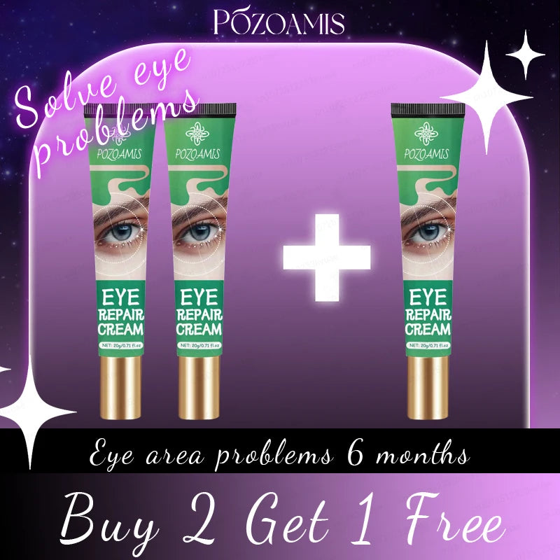 Eye Bag Remover Cream: Professional Depuffing Treatment for Tired Eyes Relaxation Treatment Buy 2 Get 1 Free Tidesmit