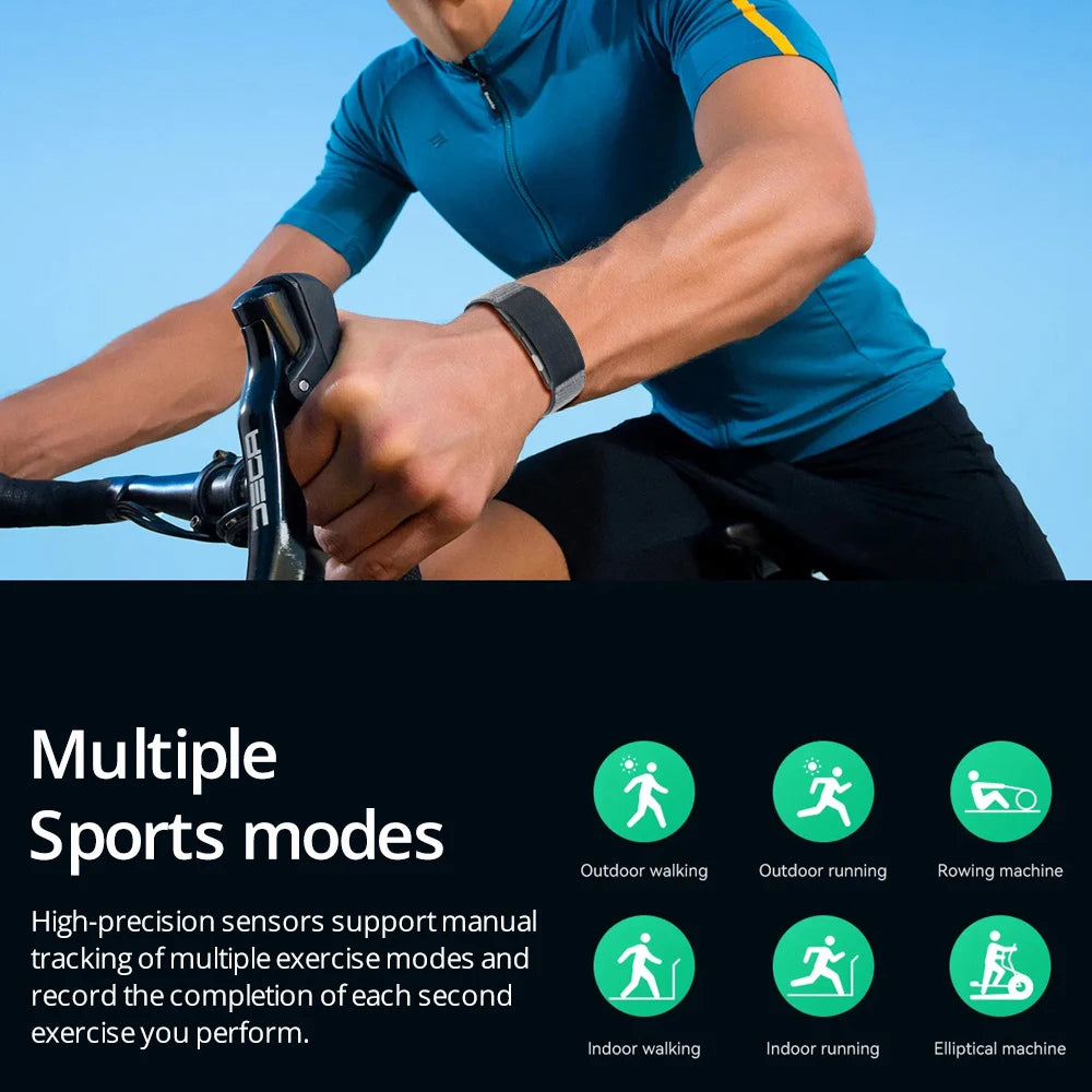 VALDUS New VITRO Smart Bracelet ECG Health Tracker Sports Fitness Heart Rate Blood Pressure Man Woman Wristband For ios Android