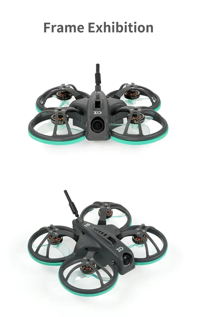 1.6 Inch Tiny Whoop FPV Drone | ELRS & TBS Nano RX | Tidesmit Tidesmit