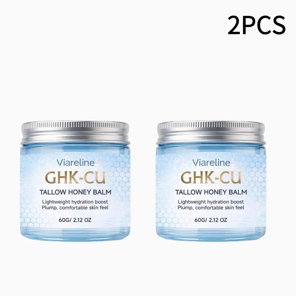 GHK-CU Copper Peptide TALLOW HONEY BALM Lightweight Hydration Boost Plump Repair The Skin Barrier Skincare for All Skin Types