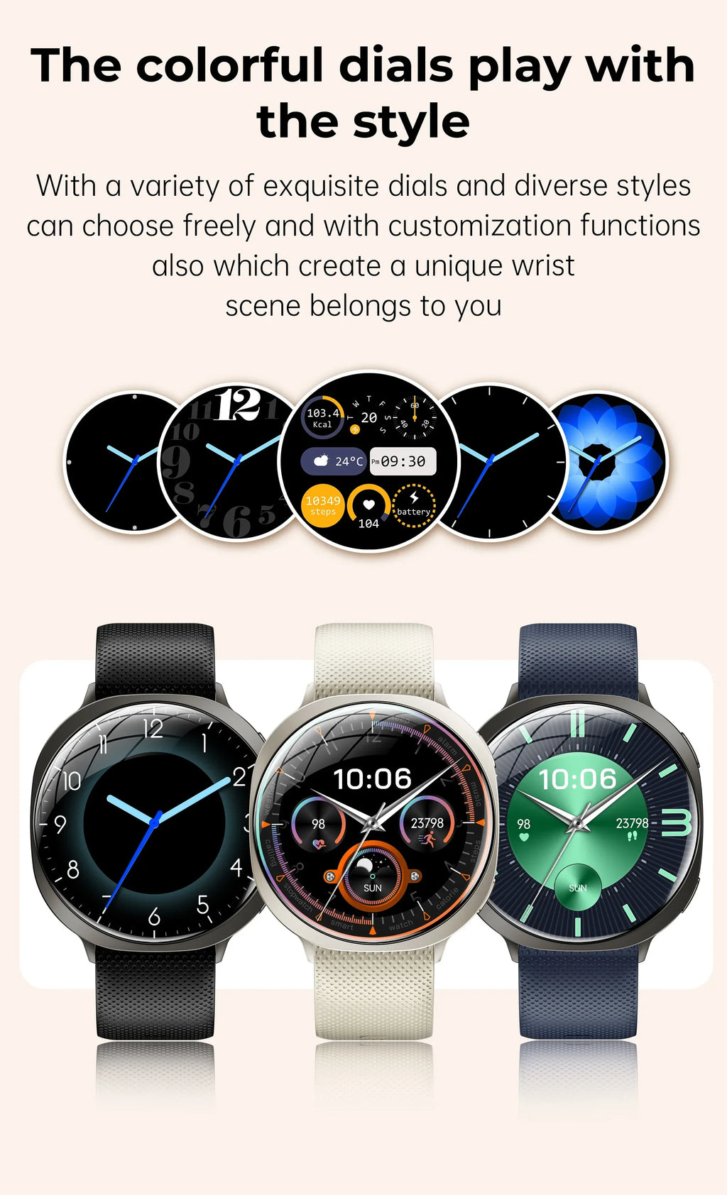 2026 New SmartWatch 5.93mm Thin HD Display Answer Make Call Message Sport Fitness Bracelet IP68 Waterproof Clock for Women Men